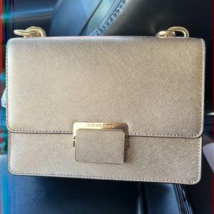 Michael Kors glitter gold purse